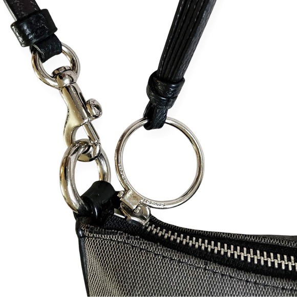 Coach Horse and Carriage Jacquard Sutton Crossbody 69647 Stripe Bag - Picture 8 of 13